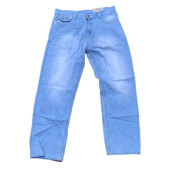 Vintage True Religion Jeans Size 36 STRAIGHT Blue - Picture 7 of 11